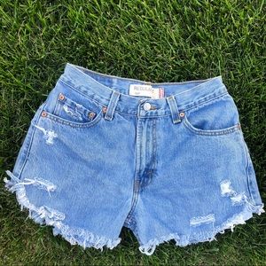 Levi’s vintage denim shorts